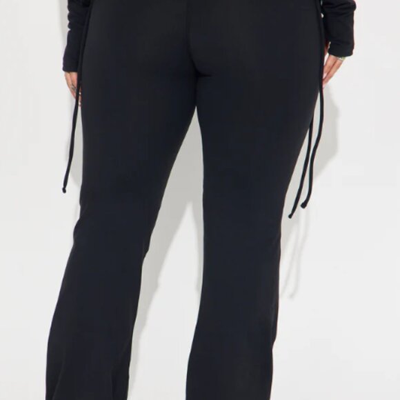 NWT Fashion Nova First Position Super Soft Active Pant 🖤 Black - Picture 3 of 5
